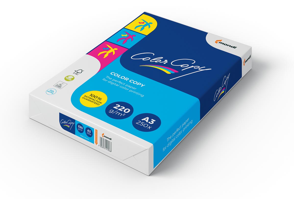 Color Copy printpapier ft A3, 220 g, pak van 250 vel
