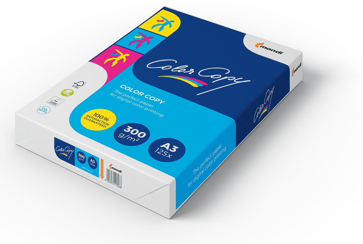Color Copy printpapier ft A3, 300 g, pak van 125 vel