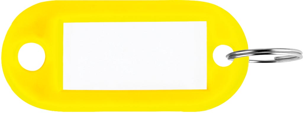 Sleutelhanger Geel Doos Van 100 Stuks huismerk kopen in de aanbieding
