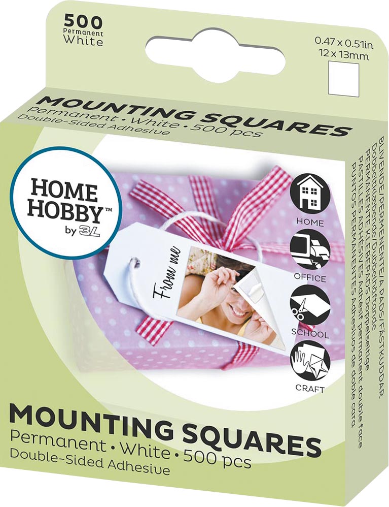 3L fotokleefstrips, 12x13 mm, doos van 500 stuks afbeelding