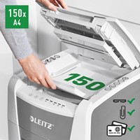 Leitz IQ Autofeed small office 150 papiervernietiger P4-1