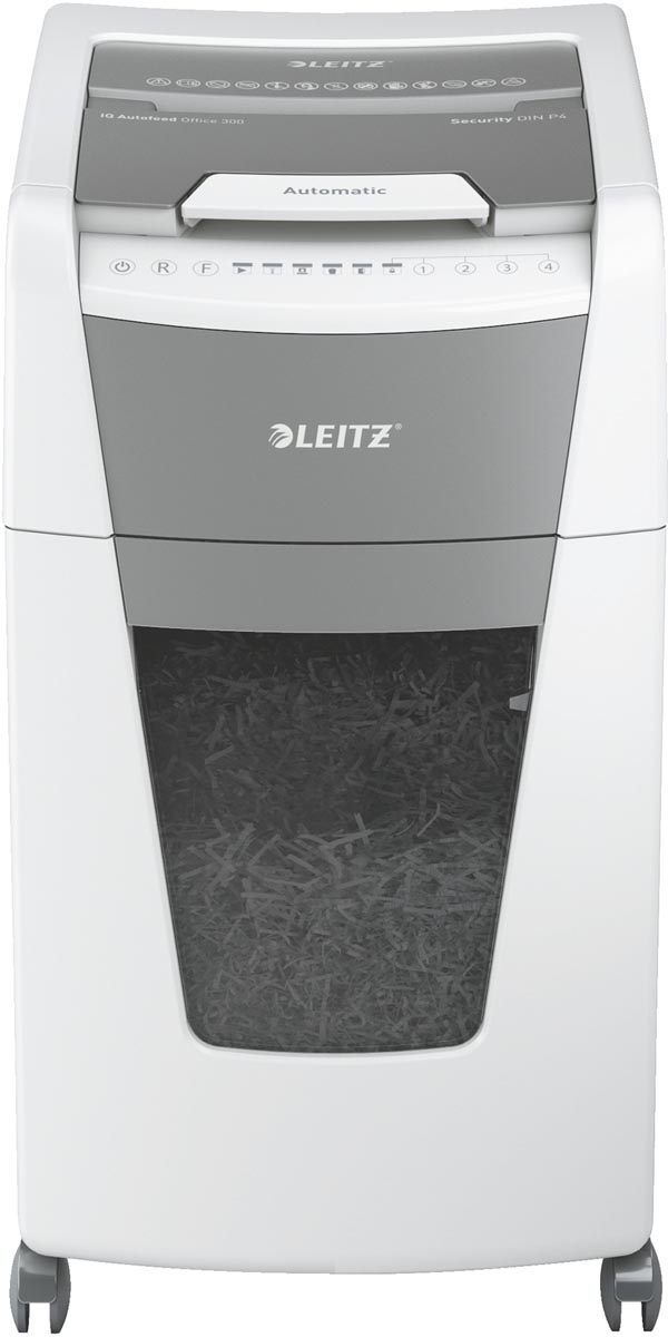Leitz IQ Autofeed office 300 papiervernietiger P4 Leitz IQ Autofeed office 300 papiervernietiger P4