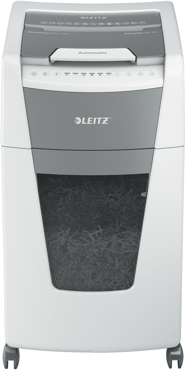 Leitz IQ Autofeed office 300 papiervernietiger P4 afbeelding