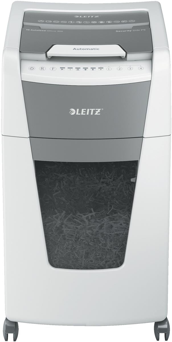 Leitz IQ Autofeed office 300 papiervernietiger P5 afbeelding