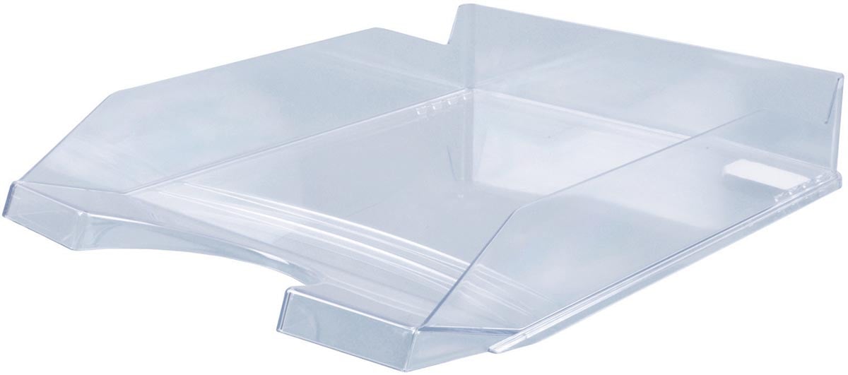 OFFICE products brievenbakje, ft A4, PP, transparant afbeelding