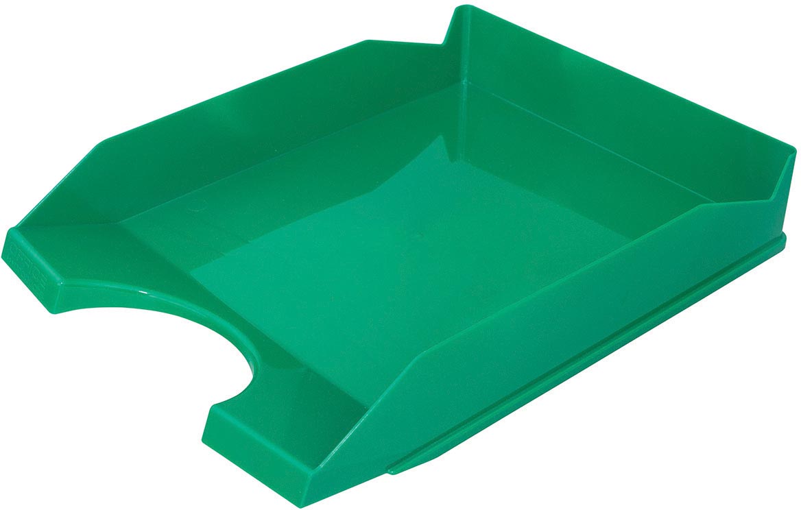 OFFICE products brievenbakje, ft A4, PP, groen afbeelding