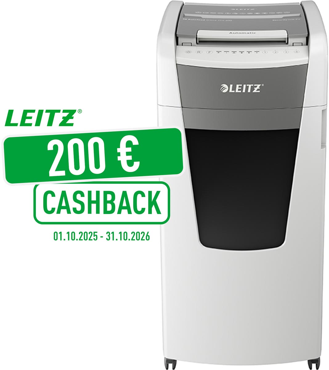 Leitz IQ Autofeed office pro 600 papiervernietiger P4