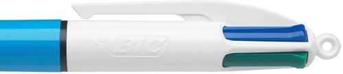 Bic 4 Colours Original 4-kleurenbalpen, 0,32 mm, klassieke inktkleuren, lichaam blauw-3