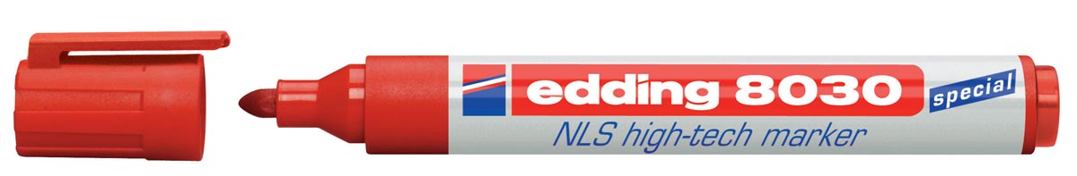 Edding NLS High-Tech marker e-8030 rood afbeelding