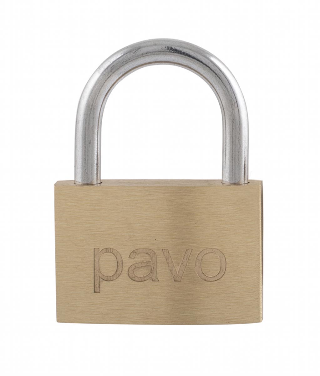 Pavo hangslot 40 mm, met sleutelslot