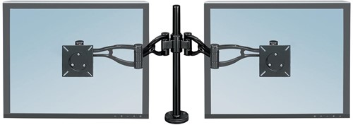 Fellowes Vista Series  monitorarm, voor 2 schermen