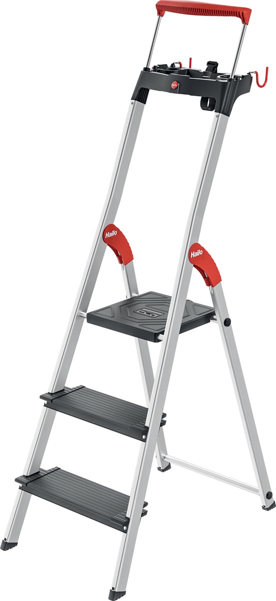 Hailo trapladder Topline L100, 3 treden Hailo trapladder Topline L100, 3 treden