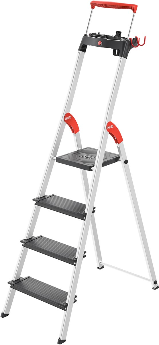 Hailo trapladder Topline L100, 4 treden Hailo trapladder Topline L100, 4 treden