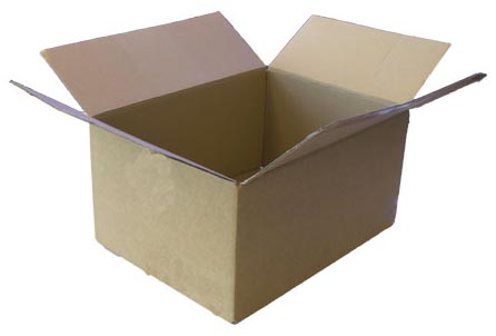 Verzenddoos, bruin, ft 40 x 30 x 20 cm afbeelding
