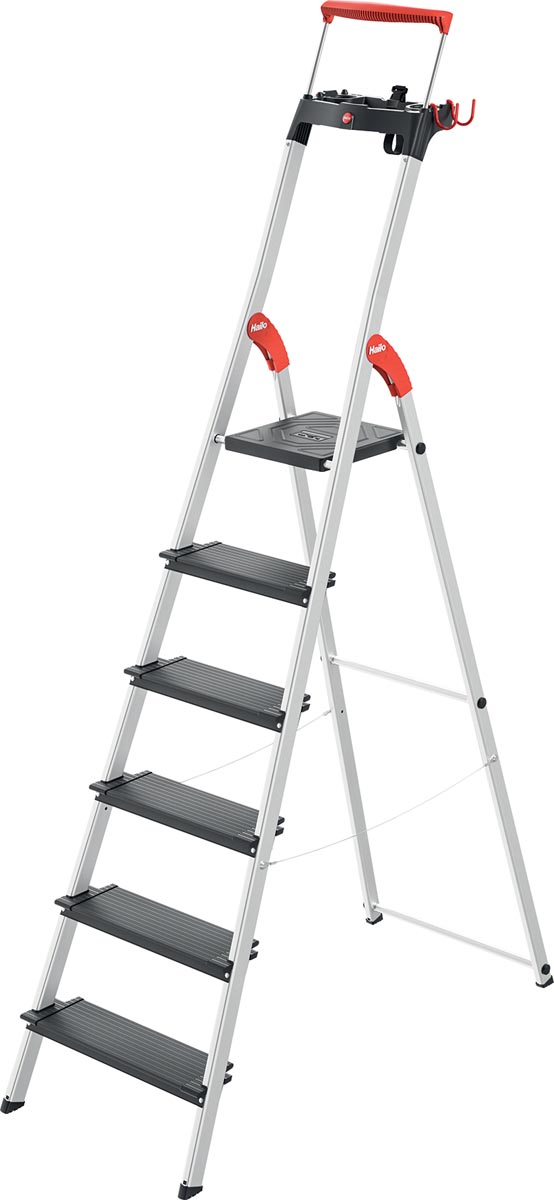 Hailo trapladder Topline L100, 6 treden Hailo trapladder Topline L100, 6 treden
