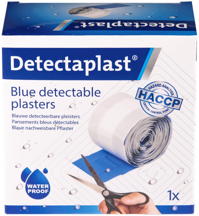 Detectaplast Universal pleister, ft 6 cm x 5 m, op rol afbeelding