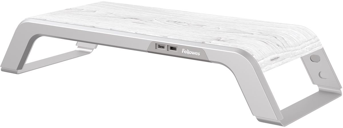 Fellowes Hana monitorstandaard, wit