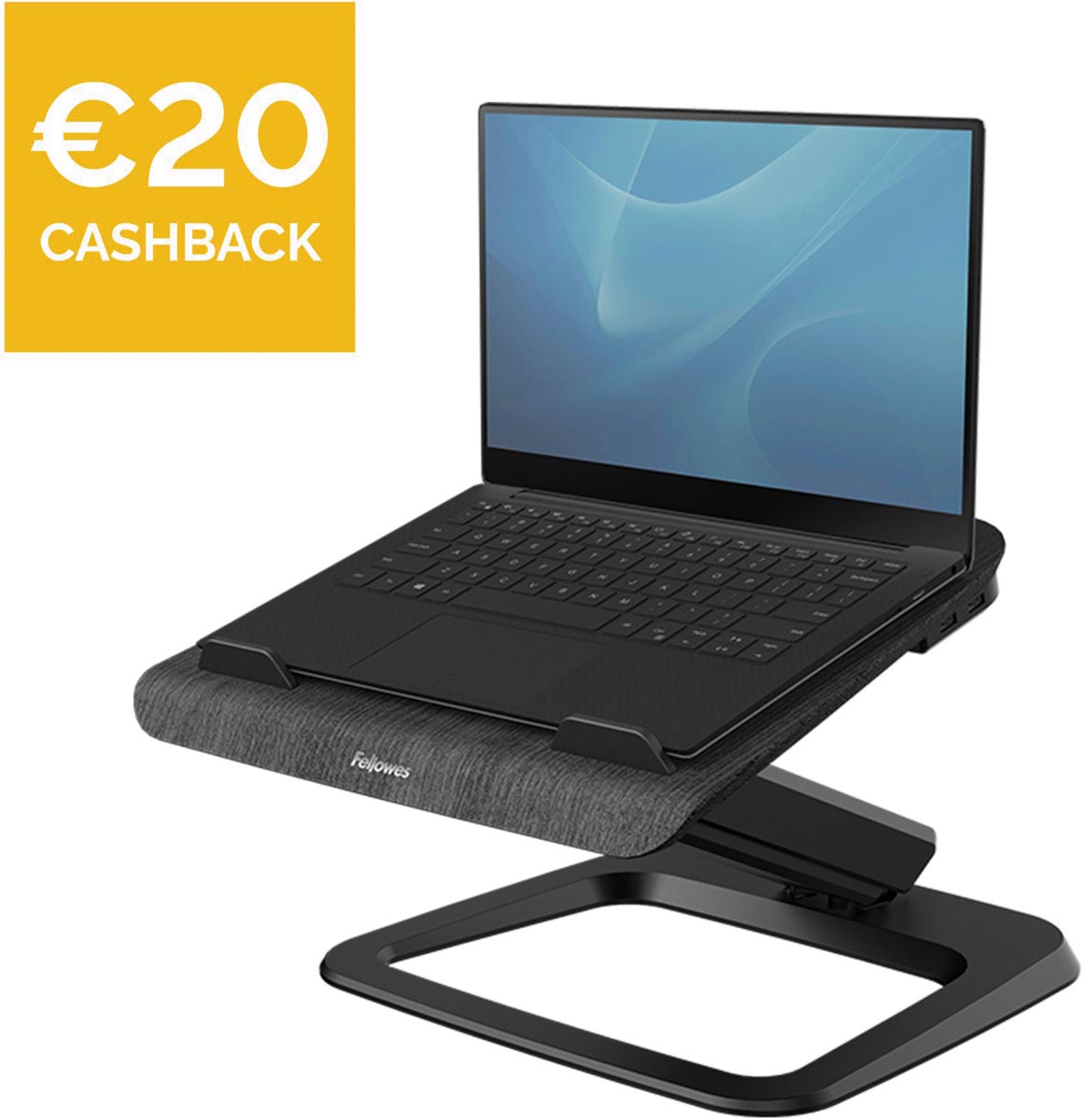 Fellowes Hana laptopstandaard, zwart Fellowes Hana laptopstandaard, zwart