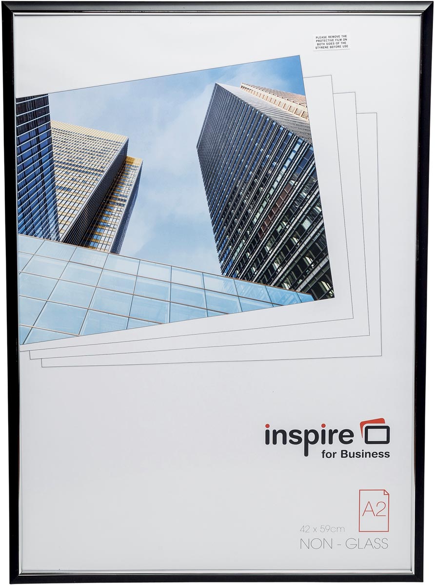 Inspire for Business fotokader Easyloader, zwart, ft A2 afbeelding
