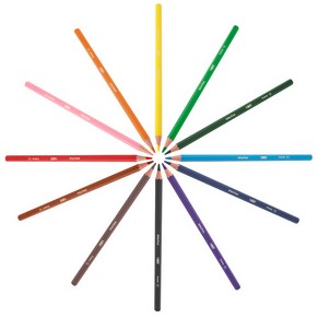 Boîte De 144 Crayons De Couleur MAJUSCULE - Mines 3mm, Pigments Intenses | Pour école, Atelier, Loisirs Créatifs