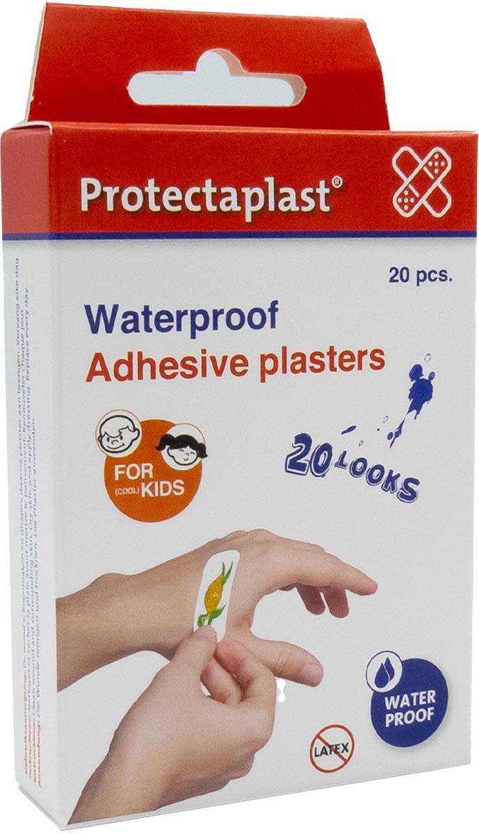 Protectaplast kinderpleister, assorti afmetingen, pak van 20 stuks Protectaplast kinderpleister, assorti afmetingen, pak van 20 stuks