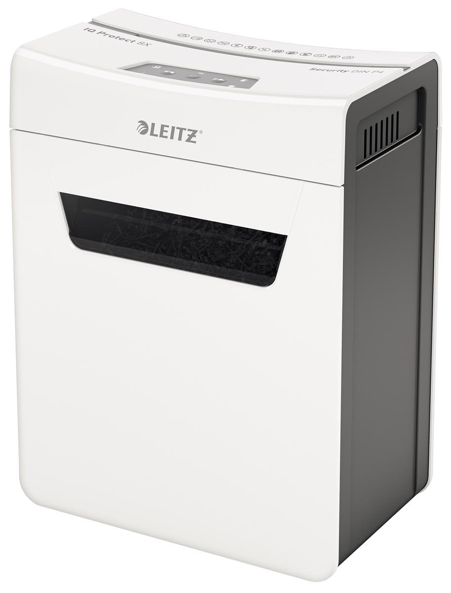 Leitz IQ Protect Premium papiervernietiger 8X afbeelding