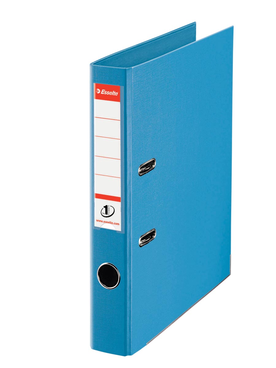 Esselte ordner Power N°1 lichtblauw, rug van 5 cm afbeelding
