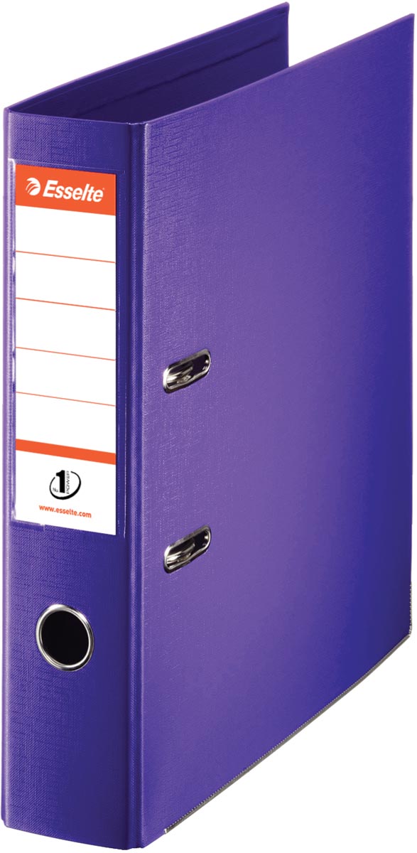 Esselte ordner Power N°1 violet, rug van 7,5 cm afbeelding