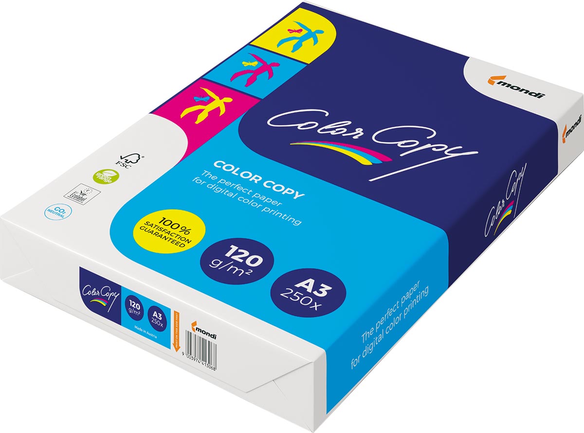 Color Copy printpapier ft A3, 120 g, pak van 250 vel