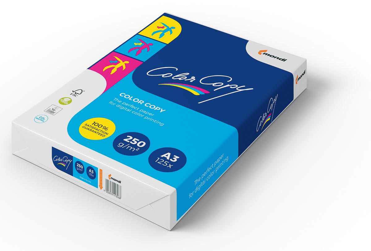 Color Copy printpapier ft A3, 250 g, pak van 125 vel