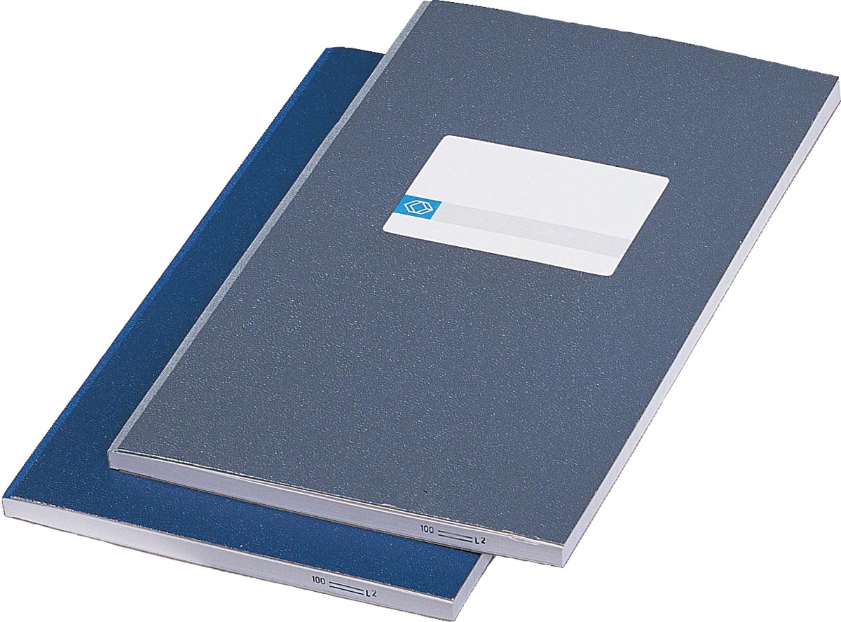 Atlanta by Jalema kasboeken 2 x 1 kolom, kleur: blauw afbeelding