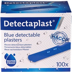 Detectaplast Universal pleister, ft 19 x 72 mm, pak van 100 stuks