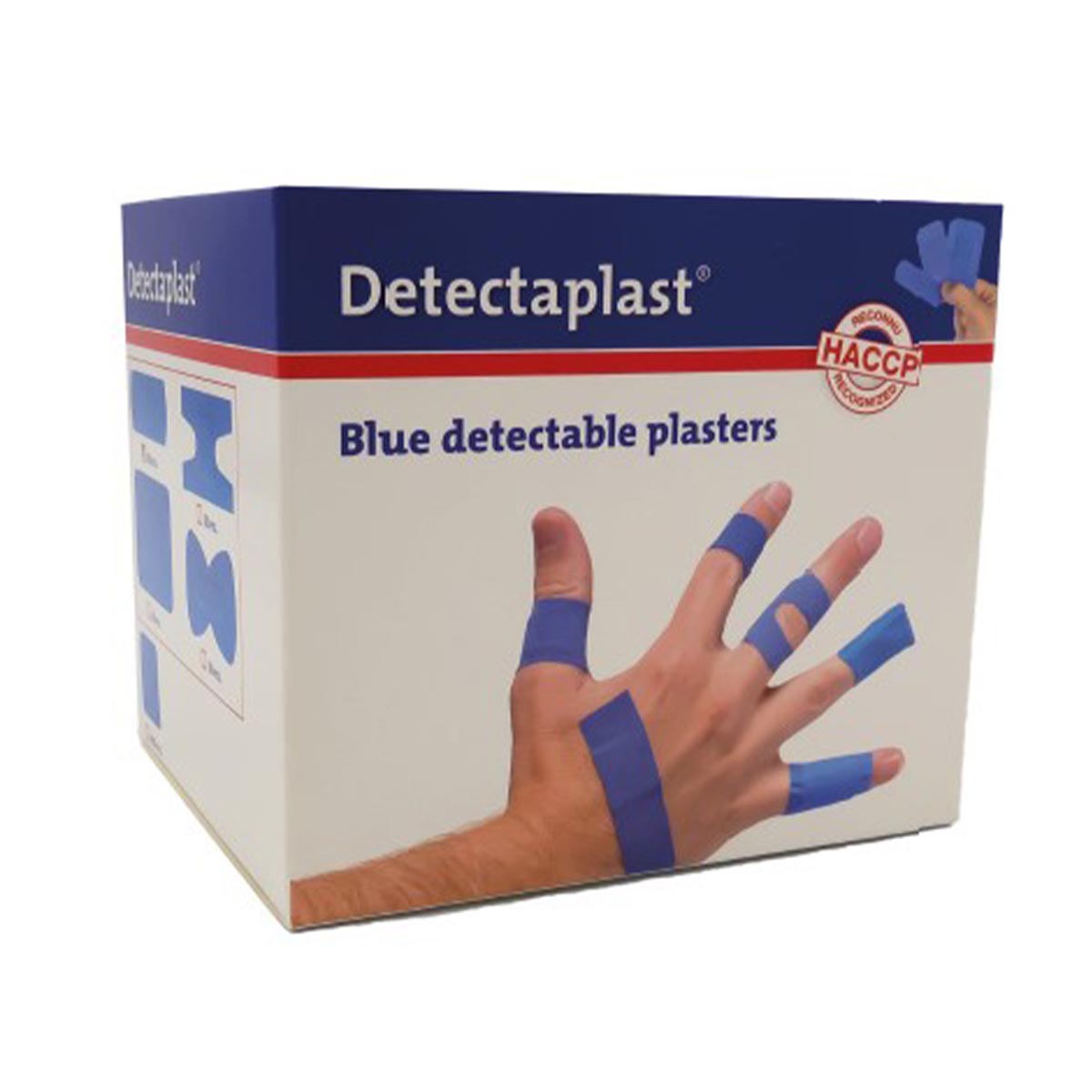Detectaplast Universal pleister, assorti afmetingen, pak van 100 stuks Detectaplast Universal pleister, assorti afmetingen, pak van 100 stuks