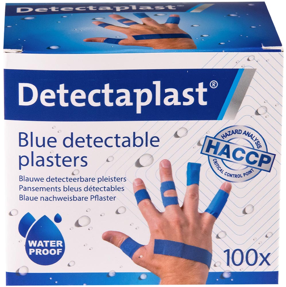 Detectaplast Universal pleister, assorti afmetingen, pak van 100 stuks afbeelding