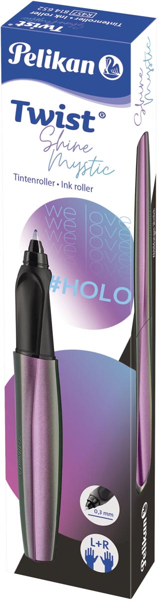 Pelikan Twist roller, op blister, paars Pelikan Twist roller, op blister, paars