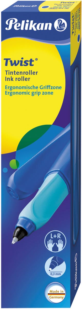 Pelikan Twist roller, in doosje, blauw (Deep Blue) Pelikan Twist roller, in doosje, blauw (Deep Blue)