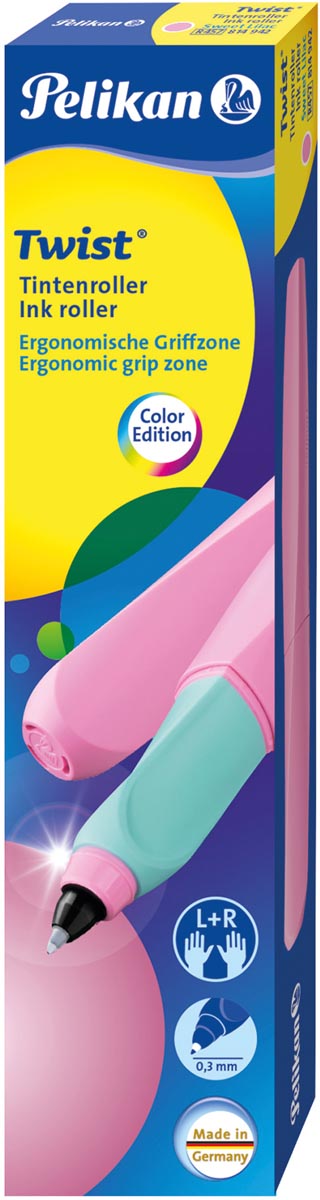 Pelikan Twist roller, in doosje, lila (Sweet Lilac)