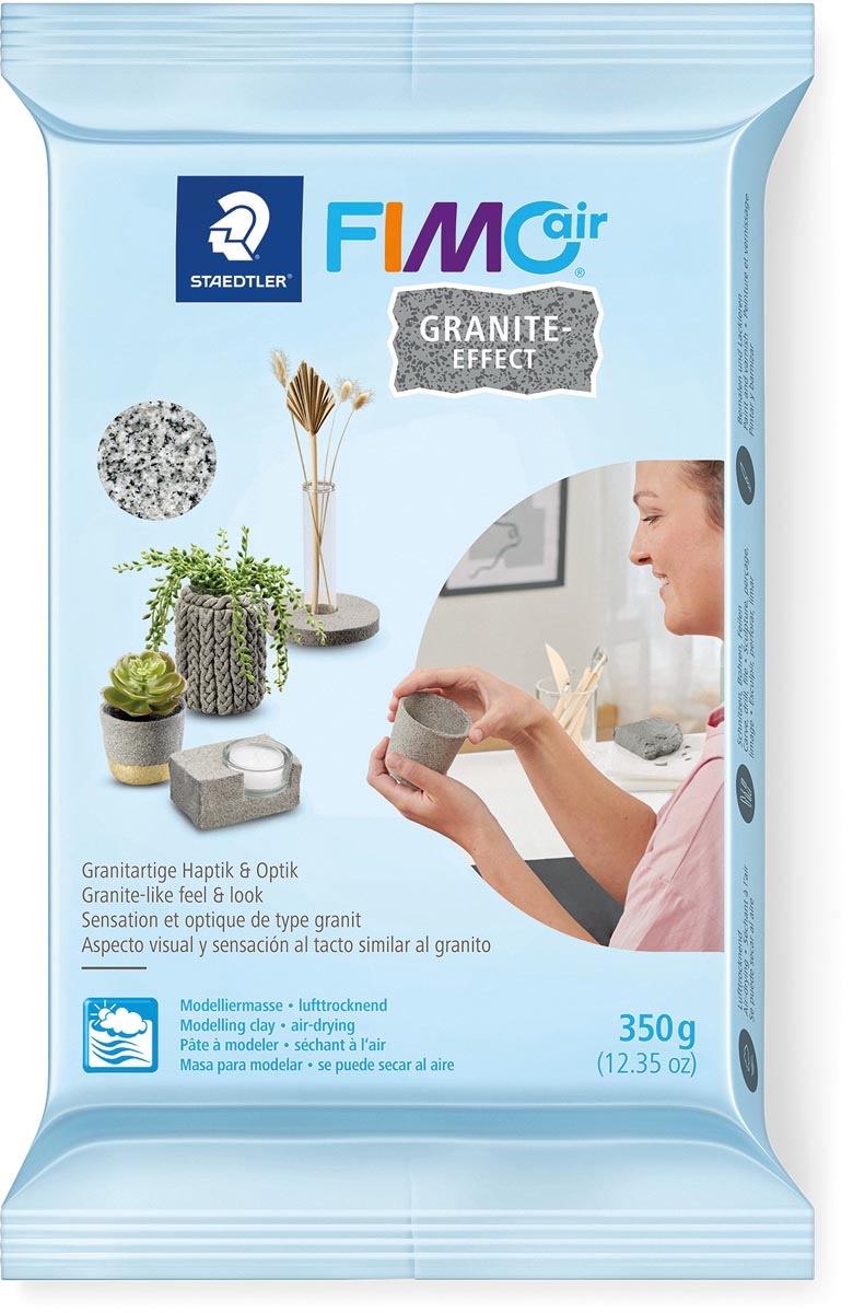Staedtler Fimo Air boetseerklei, 350 g, granite-effect