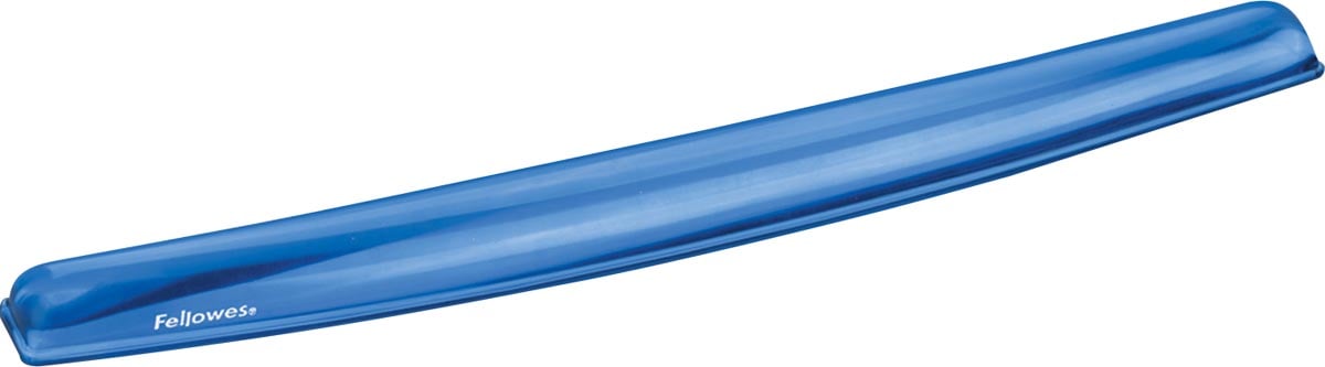 Fellowes Crystals Gel toetsenbord polssteun, blauw