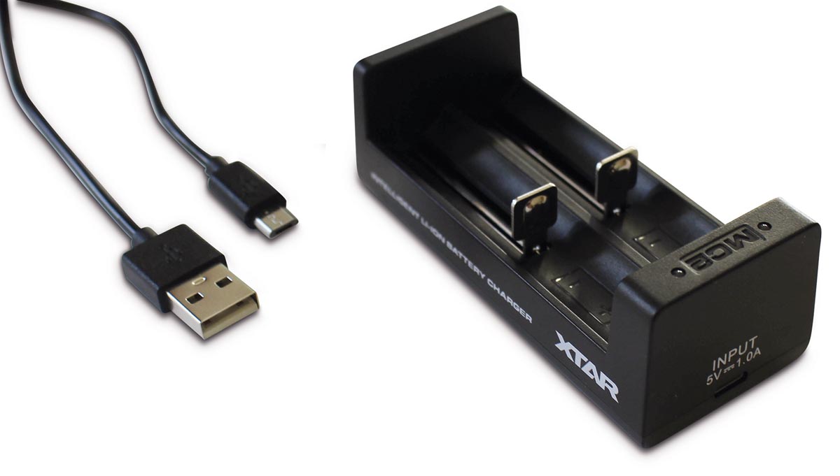 MAUL batterijlader voor batterij van zaklamp MAULhelios (refs. 8187790 en 8188590) afbeelding