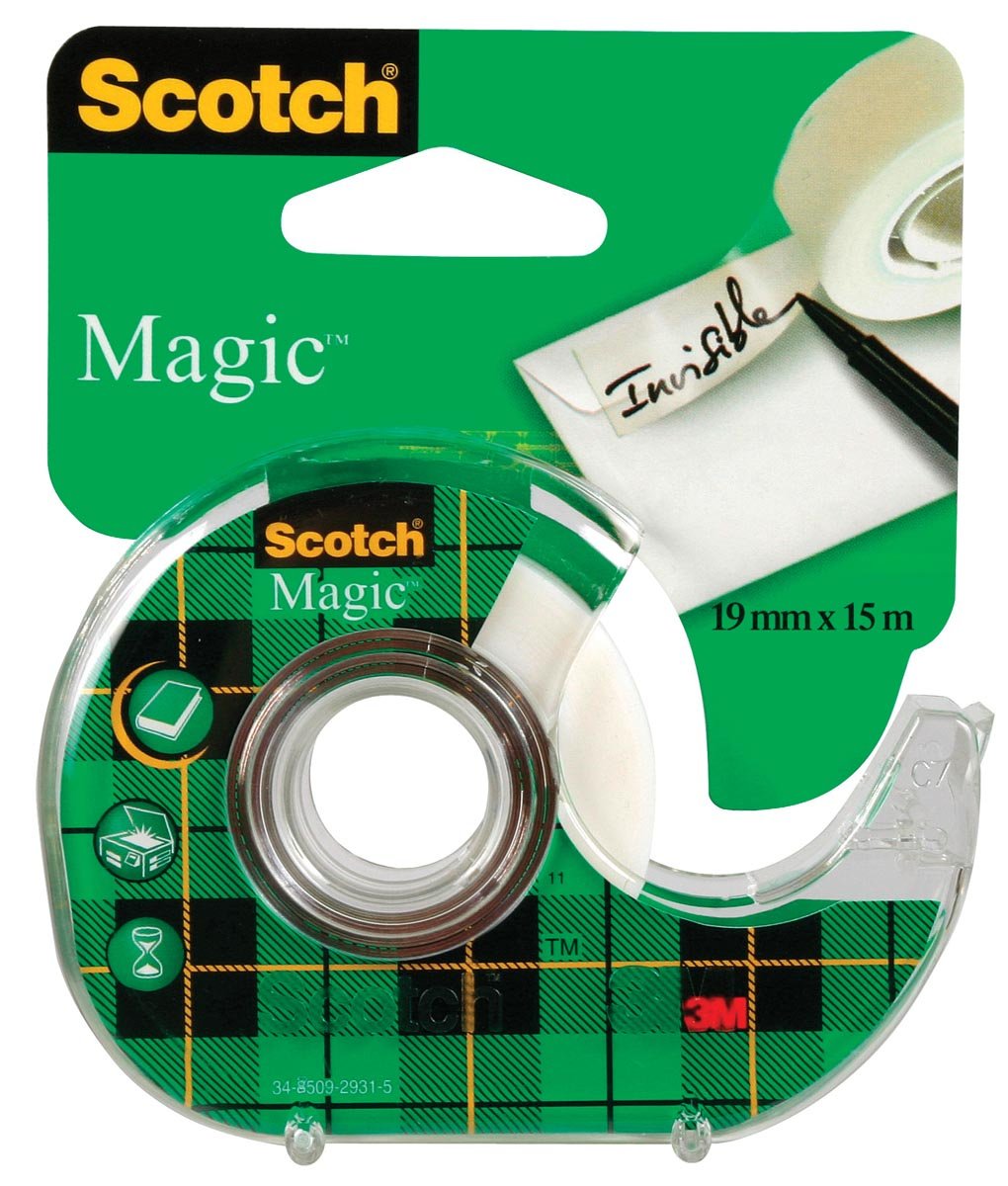 Scotch plakband Magic Tape ft 19 mm x 15 m