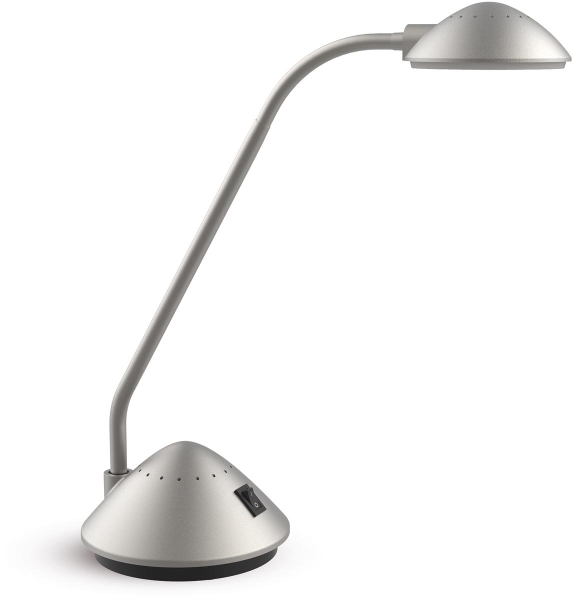 MAULarc bureaulamp, LED, op voet, zilver afbeelding