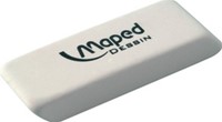 Maped gum Dessin, medium, wit, doos van 40 stuks-3