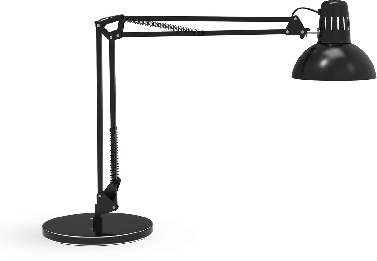 MAULstudy bureaulamp, op voet, zwart