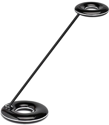 Maul bureaulamp MAULcircle, LED-lamp, zwart