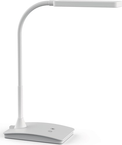 MAULpearly bureaulamp, LED, op voet, color vario, dimbaar wit