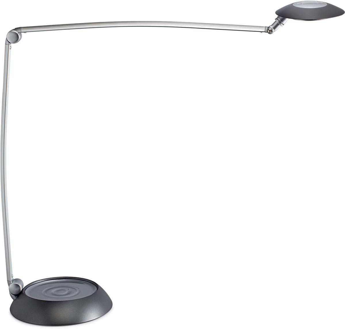 Maul bureaulamp MAULspace, LED-licht, dimbaar, grijs