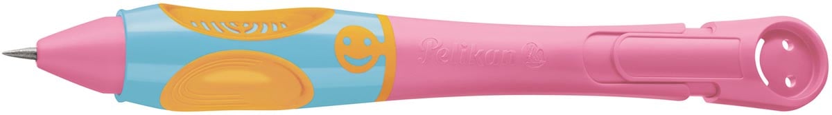 Pelikan Griffix vulpotlood, op blister, voor rechtshandigen, roze - blauw Pelikan Griffix vulpotlood, op blister, voor rechtshandigen, roze - blauw