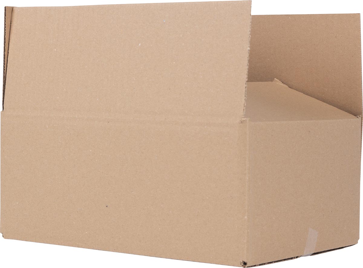Verzenddoos, bruin, ft 30,5 x 22 x 12,5 cm afbeelding
