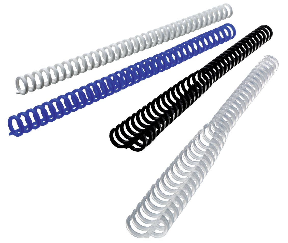 GBC ClickBind bindruggen, doos van 50 stuks, 8 mm, zwart